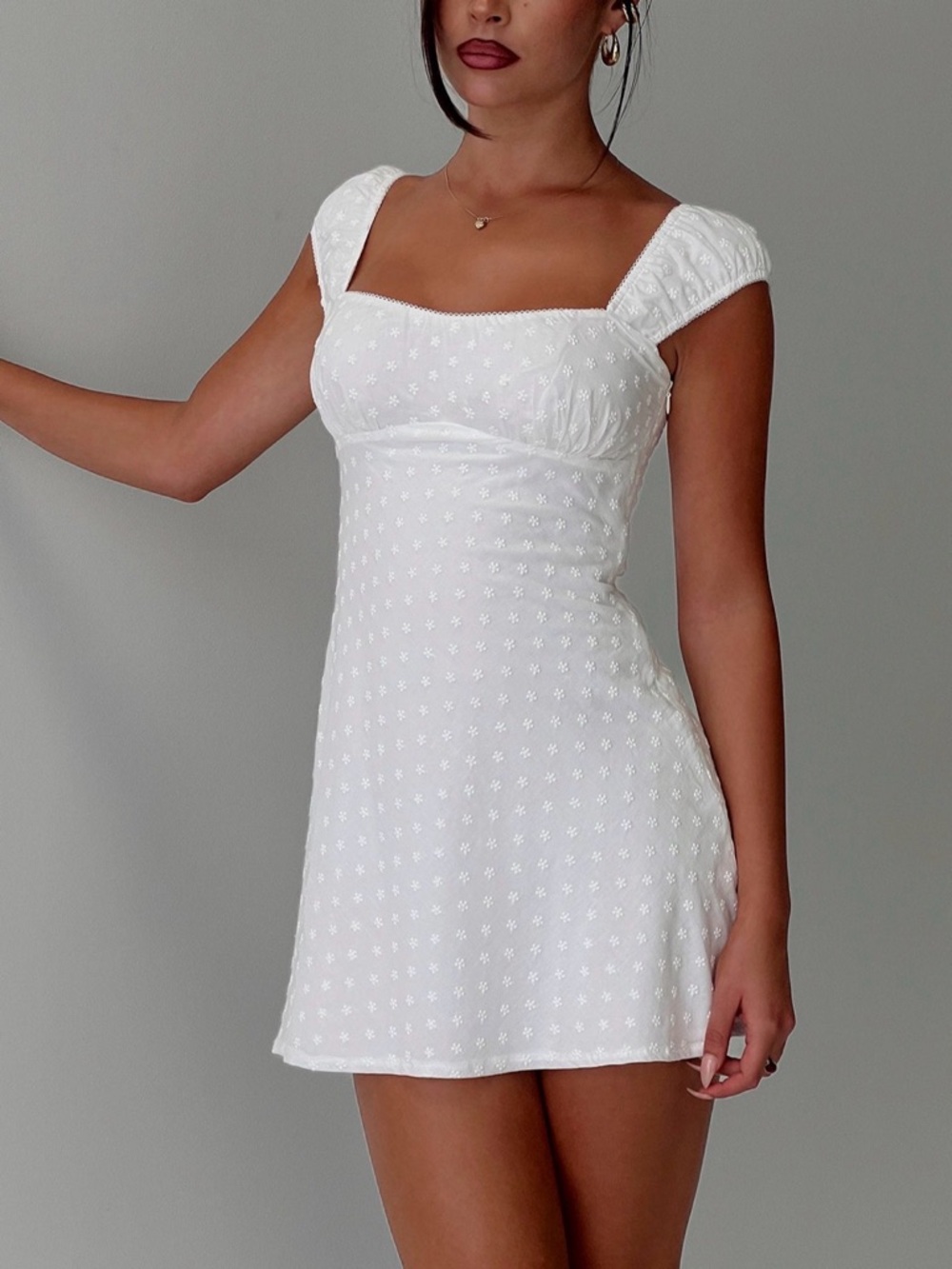 Princess Polly Seyani Mini Dress White